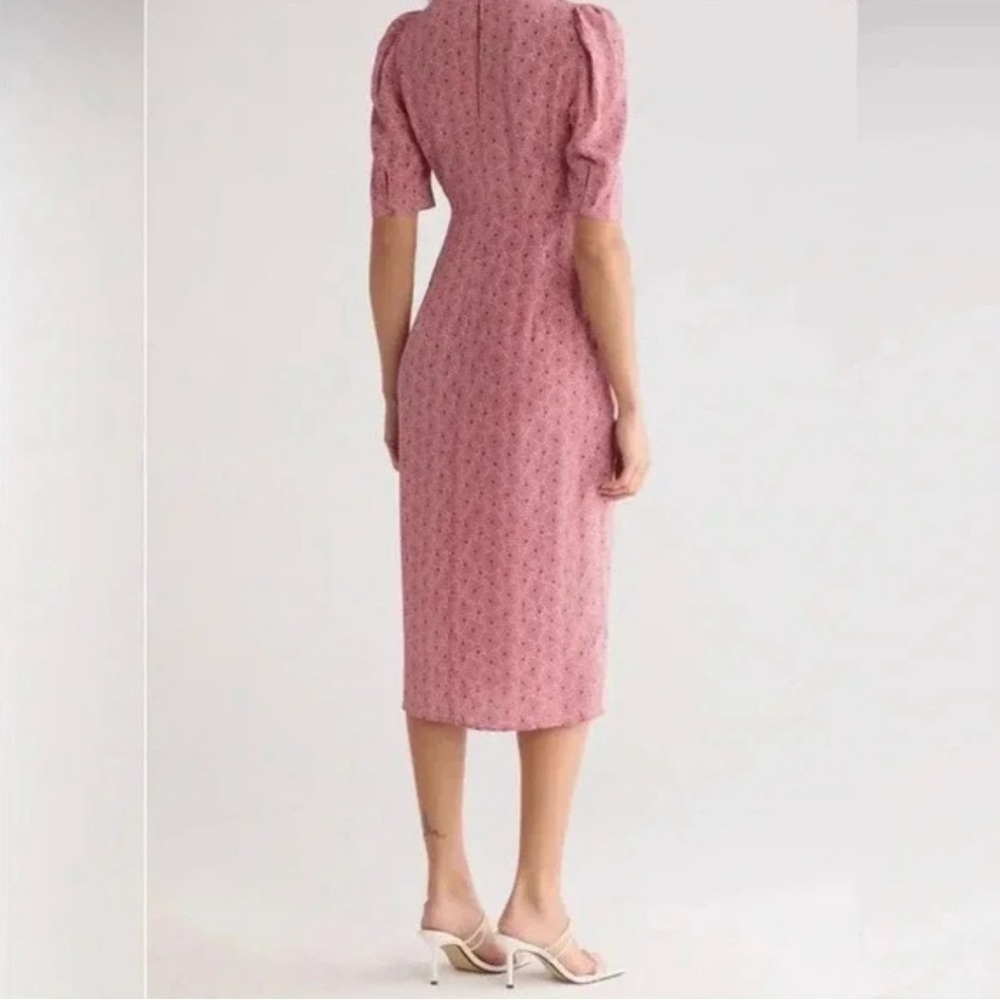 EQUIPMENT Aveline Geometric Cutout Midi Dress | NWT | Size 8 - Picture 2 of 12
